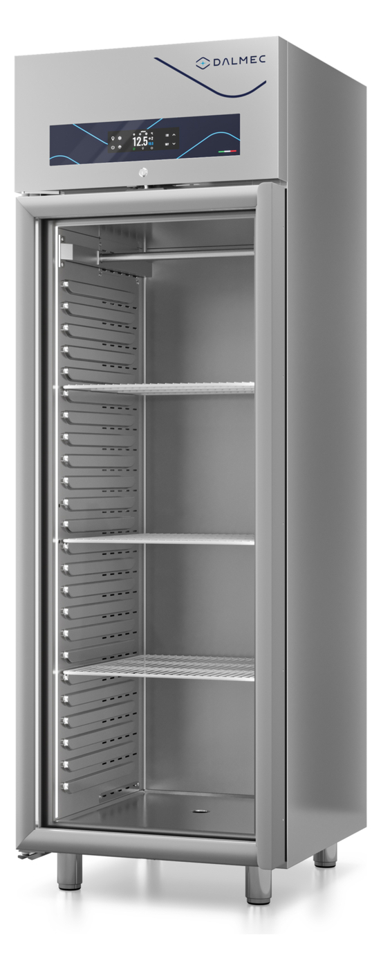 GOLD 700 L - PROWADNICE TŁOCZONE - MEAT - 1 drzwi szklane