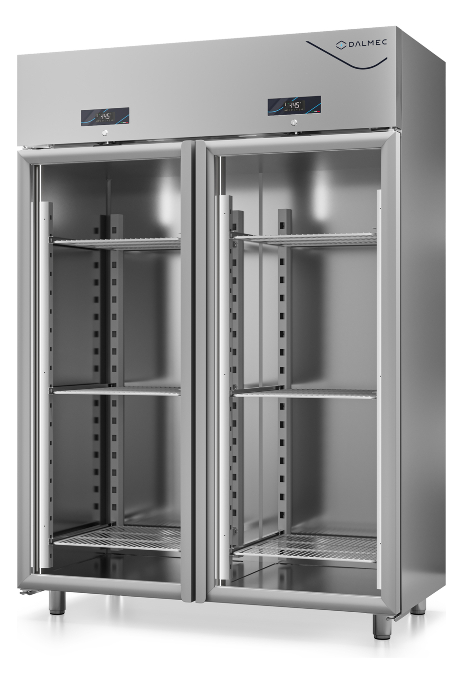 PLUS 1400 L - DUAL TEMPERATURE - agregat zdalny - 2 drzwi szklanych