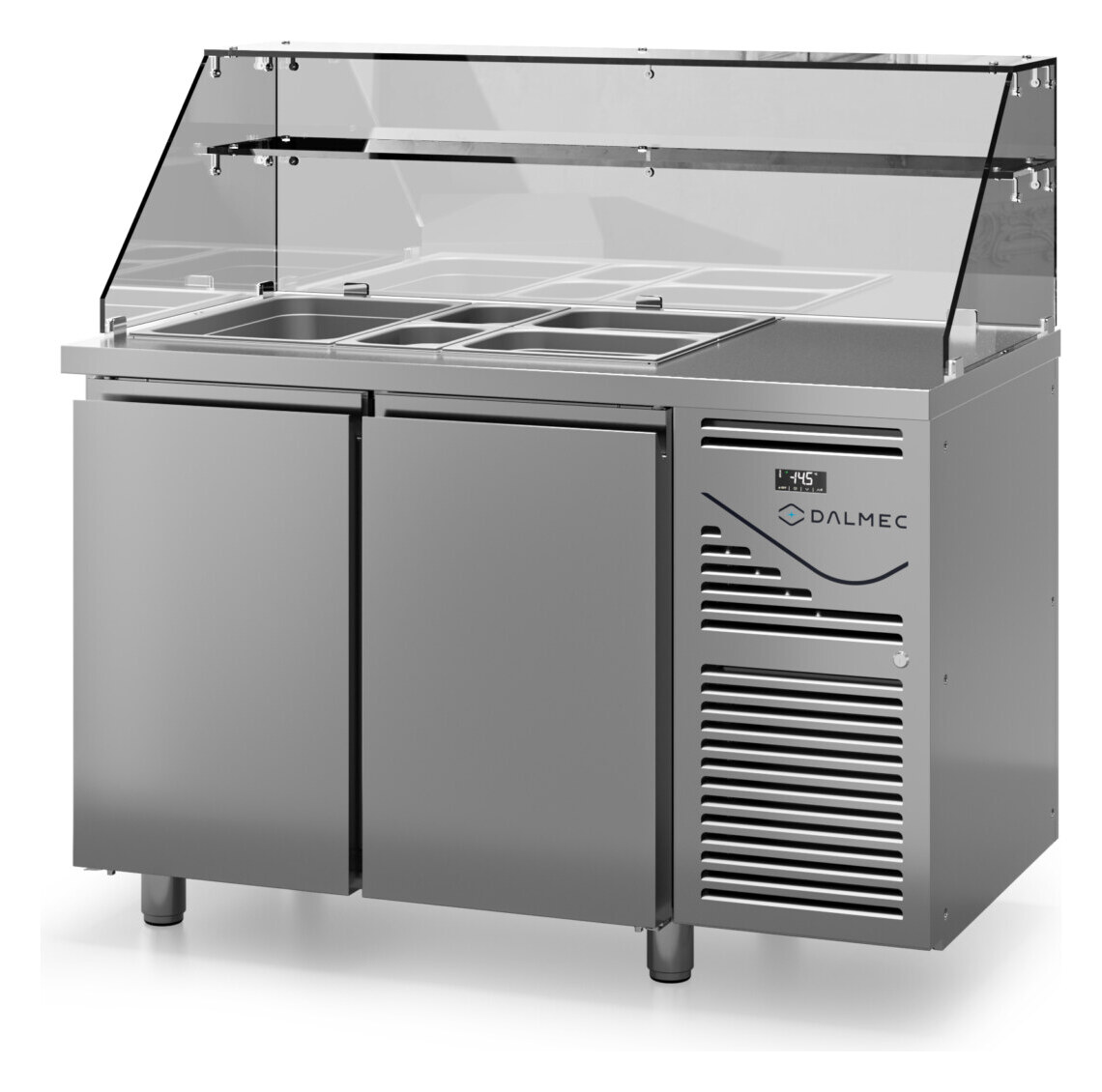 PLUS 700 - agregat zdalny - 2 drzwi (saladette)